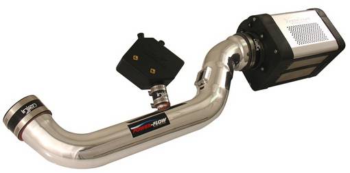 Injen - Nissan Pathfinder Injen Power-Flow Series Air Intake System - Wrinkle Black - PF1959WB
