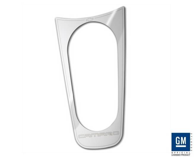 Defenderworx - Chevrolet Camaro Defenderworx Stainless Cup Holder Cover - Chrome - CC1017