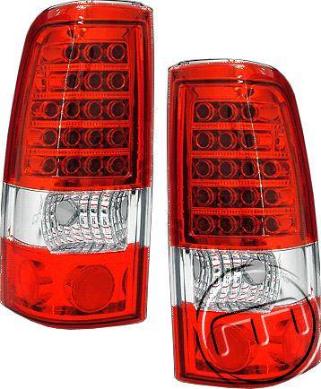 Eurostar - Red Clear LED Taillights