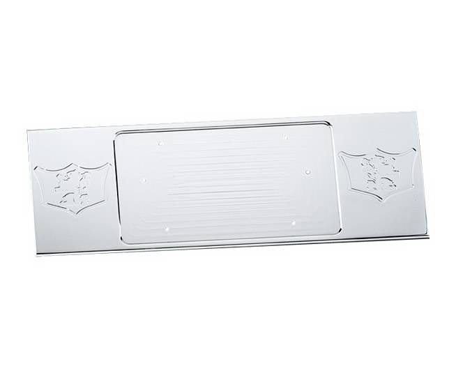 Defenderworx - Land Rover Range Rover Defenderworx License Plate Bracket - Polished - RRPPC06001