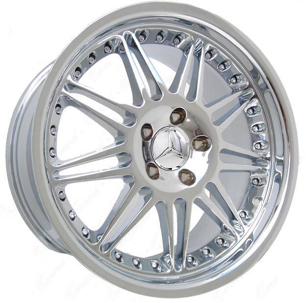 EuroT - 18 inch M Chrome - 4 wheel set