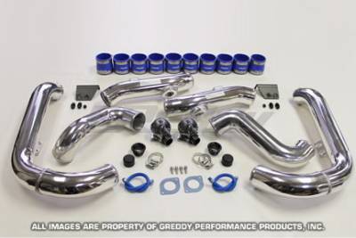 Greddy - Nissan GT-R Greddy Intake Pipe Set Suction with Blow-Off Valve - Aluminum - 12020943