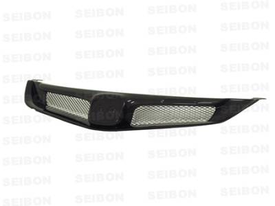 Seibon - Honda Civic 4dr MG-Style Seibon Carbon Fiber Grill/Grille! FG0608HDCV4J-MG