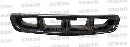 Seibon - Honda Civic Seibon MG Style Carbon Fiber Grille - FG9698HDCV-MG