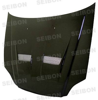 Seibon - Honda Civic Seibon WW Style Carbon Fiber Front Lip - FL0103HDCV-WW