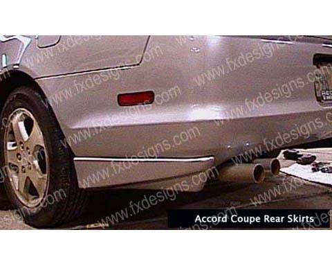 FX Designs - Honda Accord FX Design Rear Skirts - FX-703