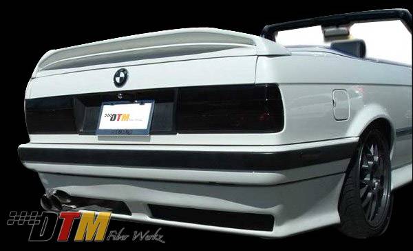 DTM Fiberwerkz - BMW 3 Series DTM Fiberwerkz US RG Infinity Style Rear Apron - E30 US RG In