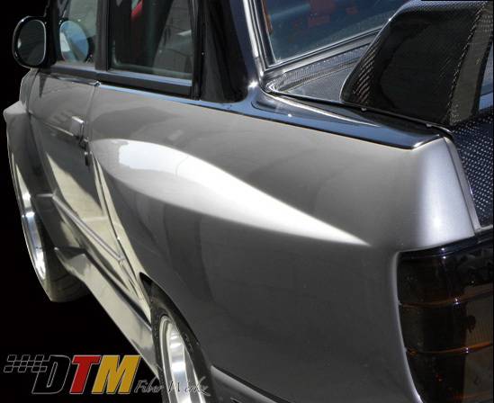DTM Fiberwerkz - BMW 3 Series DTM Fiberwerkz Evo R Style Widebody Rear Fenders - E30 EVO R R