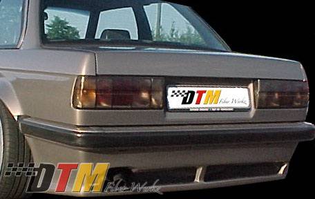 DTM Fiberwerkz - BMW 3 Series DTM Fiberwerkz Euro RG Infinity Style Rear Apron - E30 Euro RG