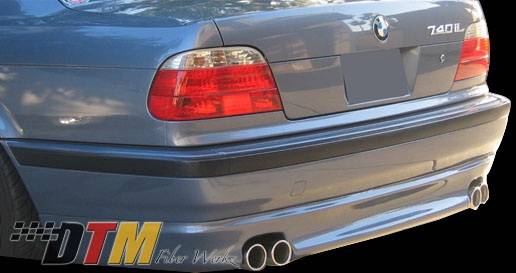 DTM Fiberwerkz - BMW 7 Series DTM Fiberwerkz ACS Style Rear Apron - E38 ACS Styl