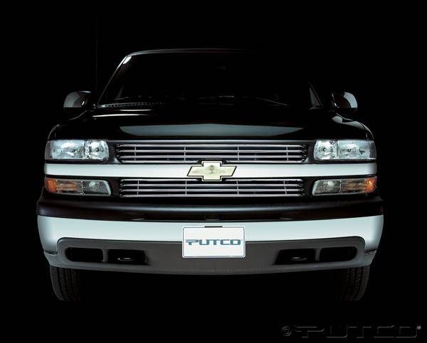 Putco - Chevrolet Silverado Putco Deluxe Virtual Tubular Grille - 31113