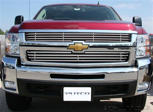 Putco - Chevrolet Silverado Putco Virtual Tubular Grille - 31160