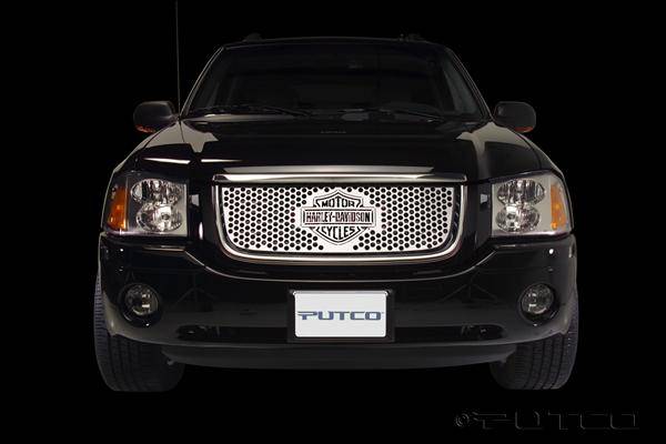 Putco - GMC Envoy Putco Punch Grille Insert with Bar & Shield - 52133