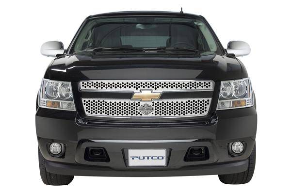 Putco - Chevrolet Suburban Putco Punch Grille Insert with Bar & Shield - 52158