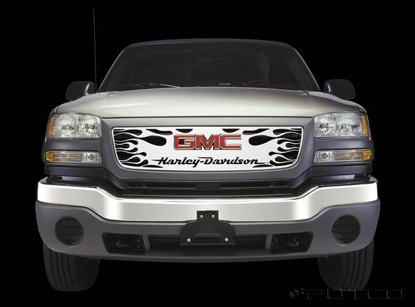 Putco - GMC Sierra Putco Flaming Inferno Grille Insert - 53338
