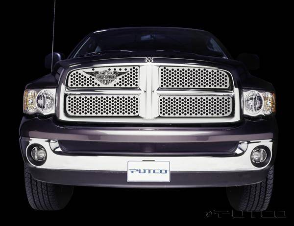 Putco - Dodge Ram Putco Punch Grille Insert with Wings Logo - 56132