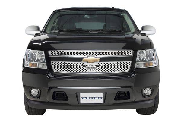 Putco - Chevrolet Suburban Putco Punch Grille Insert with Wings Logo - 56158