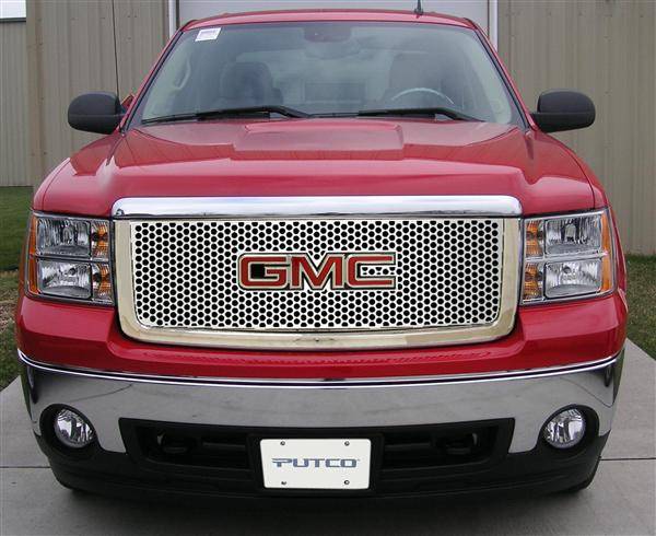 Putco - GMC Sierra Putco Designer FX Punch Grille - 64290