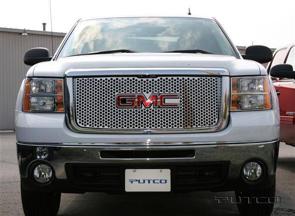 Putco - GMC Sierra Putco Designer FX Punch Grille - 64296
