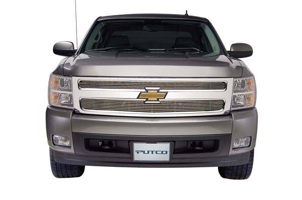 Putco - Chevrolet Silverado Putco Shadow Billet Grille - 71189