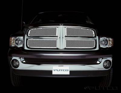 Putco - Dodge Ram Putco Racer Stainless Steel Grille - 82132