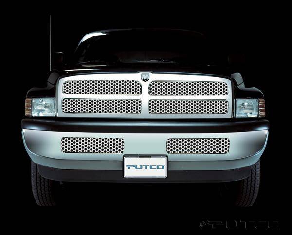 Putco - Dodge Ram Putco Punch Stainless Steel Grille - 84103