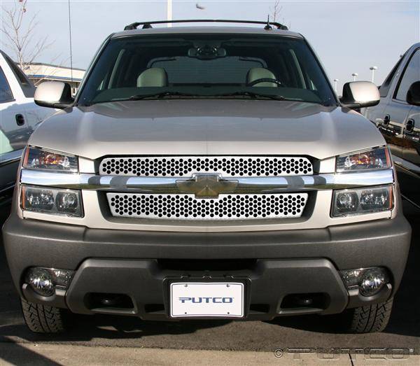 Putco - Chevrolet Avalanche Putco Punch Stainless Steel Grille - 84126