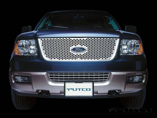 Putco - Ford Expedition Putco Punch Stainless Steel Grille - 84135