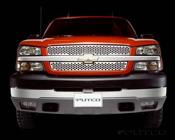 Putco - Chevrolet Avalanche Putco Punch Stainless Steel Grille - 84137