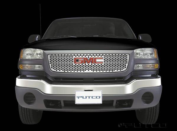 Putco - GMC Sierra Putco Punch Stainless Steel Grille - 84138