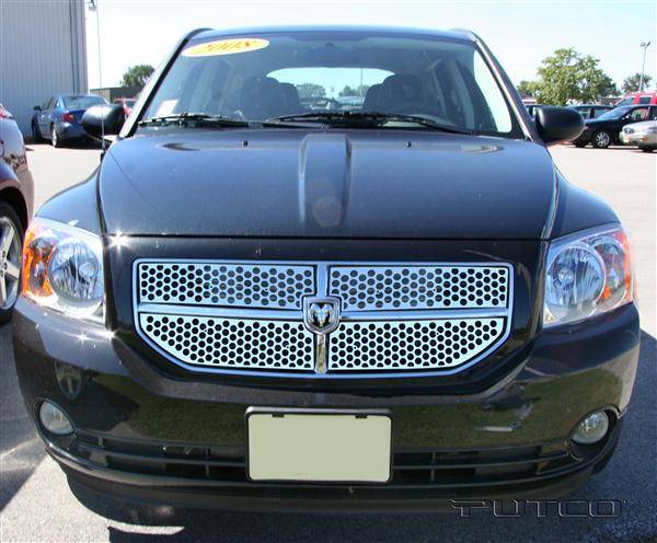 Putco - Dodge Caliber Putco Punch Stainless Steel Grille - 84171