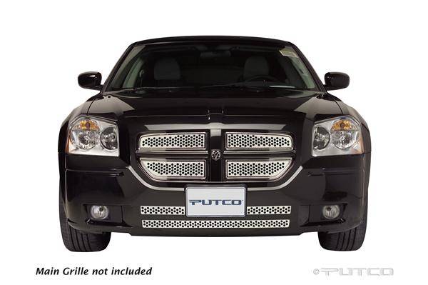Putco - Dodge Magnum Putco Punch Stainless Steel Bumper Grille - 84434