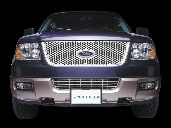 Putco - Ford Mustang Putco Punch Stainless Steel Bumper Grille - 84442
