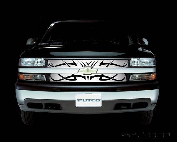 Putco - Chevrolet Silverado Putco Tribe Stainless Steel Grille - 85101