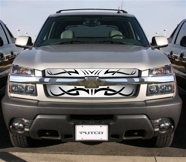 Putco - Chevrolet Avalanche Putco Tribe Stainless Steel Grille - 85111