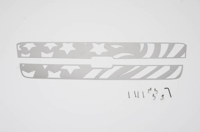 Putco - Chevrolet Silverado Putco Patriot Stainless Steel Grille - 86137