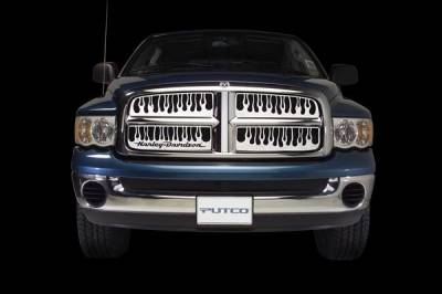 Putco - Ford Mustang Putco Flaming Inferno Stainless Steel Main Grille - 89143