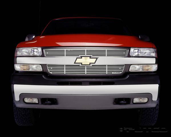 Putco - Chevrolet Silverado Putco Liquid Grille - 91107
