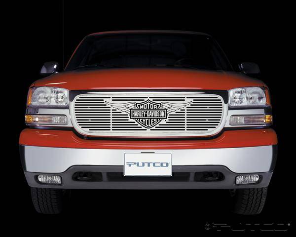 Putco - GMC Sierra Putco Liquid Grille Insert with Wings Logo - 94102
