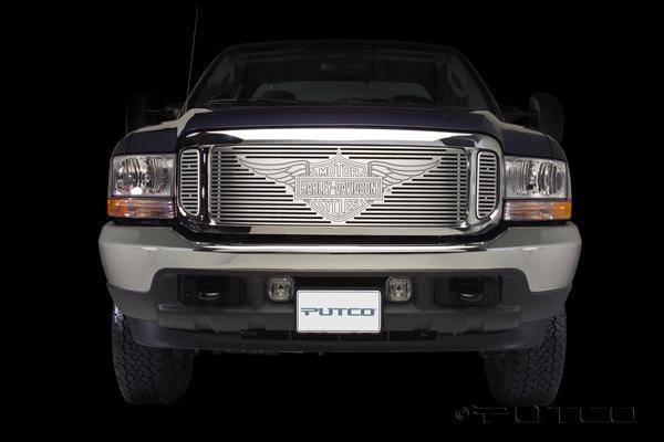 Putco - Ford F250 Superduty Putco Liquid Grille Insert with Wings Logo - 94106