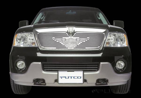 Putco - Lincoln Navigator Putco Liquid Grille Insert with Wings Logo - 94117