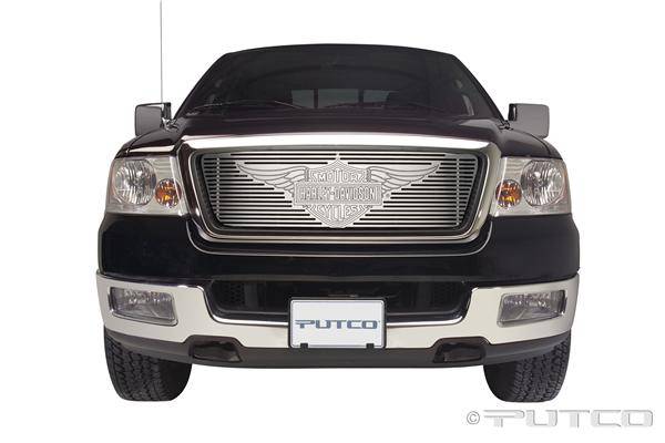 Putco - Ford F150 Putco Liquid Grille Insert with Wings Logo - 94142