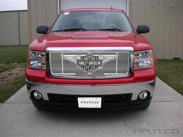 Putco - GMC Sierra Putco Liquid Grille Insert with Wings Logo - 94190