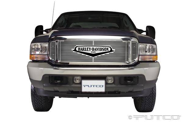 Putco - Ford F350 Superduty Putco Liquid Grille Insert with Classic Logo - 94206