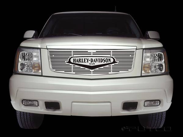 Putco - Cadillac Escalade Putco Liquid Grille Insert with Classic Logo - 94215