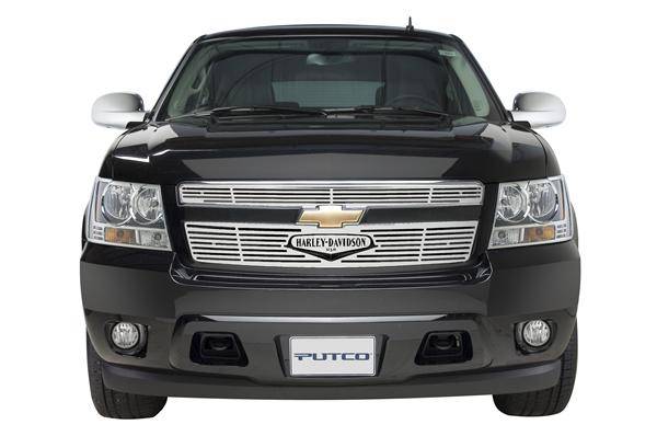 Putco - Chevrolet Avalanche Putco Liquid Grille Insert with Classic Logo - 94258