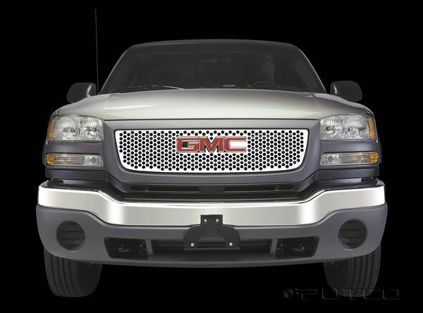 Putco - GMC Sierra Putco Liquid 3D Punch Grille - 96138