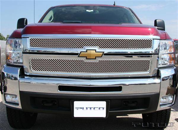 Putco - Chevrolet Silverado Putco Liquid Mesh Grille - 99195