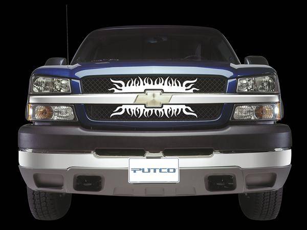 Putco - Chevrolet Silverado Putco SuperNova Stainless Steel Grille - 300108