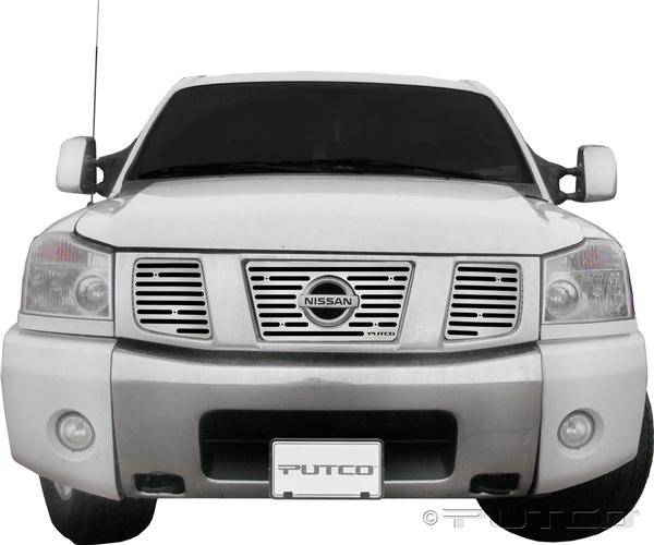 Putco - Nissan Titan Putco Liquid Boss Grille - 302127
